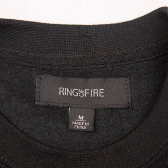 RING OF FIRE Crewneck Aint Nobody Got Time For That Sweatshirt Sweater - Picture 7 of 8